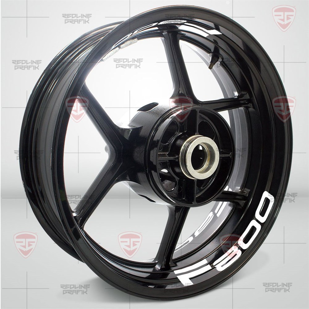 BMW F800 Mavi Jant Şeridi