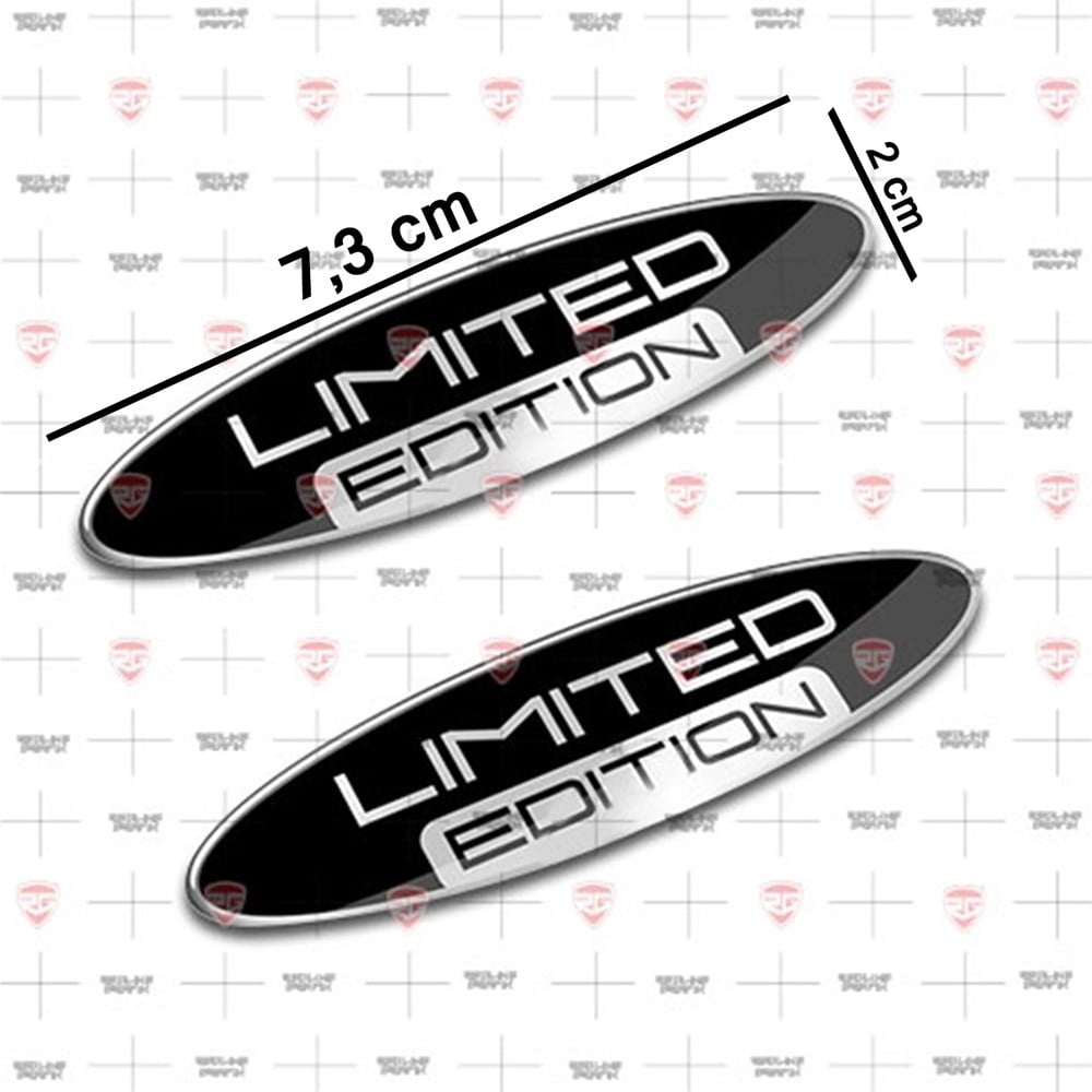 BMW Honda Suzuki Kawasaki Yamaha Aprilia etiket motosiklet limited edition Gümüş  3D sticker 