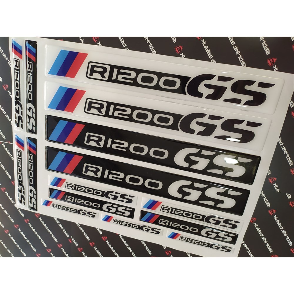 Bmw R1200 GS Special 3D Sticker Set