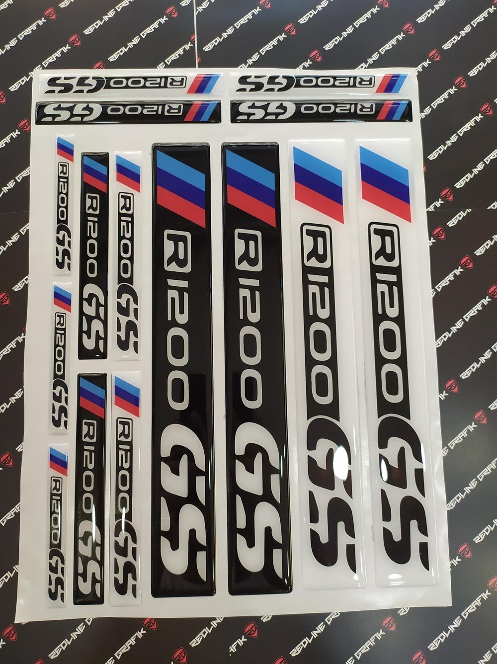 Bmw R1200 GS Special 3D Sticker Set