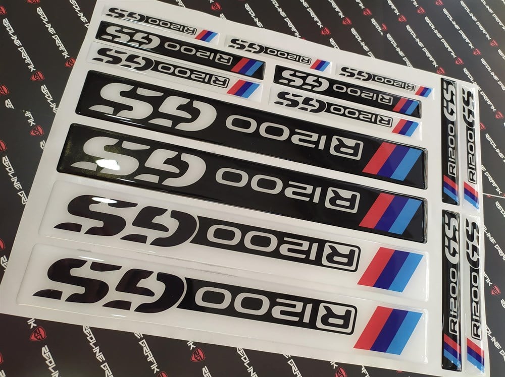 Bmw R1200 GS Special 3D Sticker Set