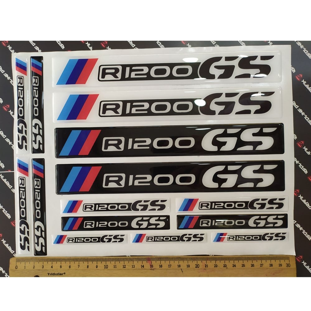 Bmw R1200 GS Special 3D Sticker Set