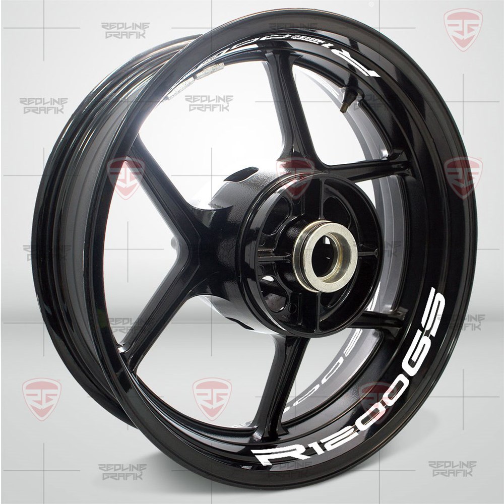 Bmw R1200GS Beyaz Jant Şeridi