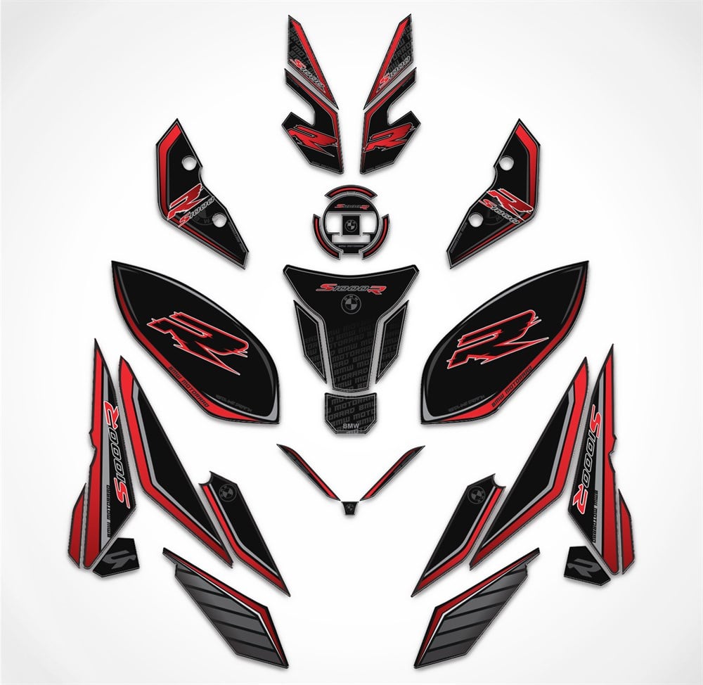 BMW S1000R Full Sticker Pad Set