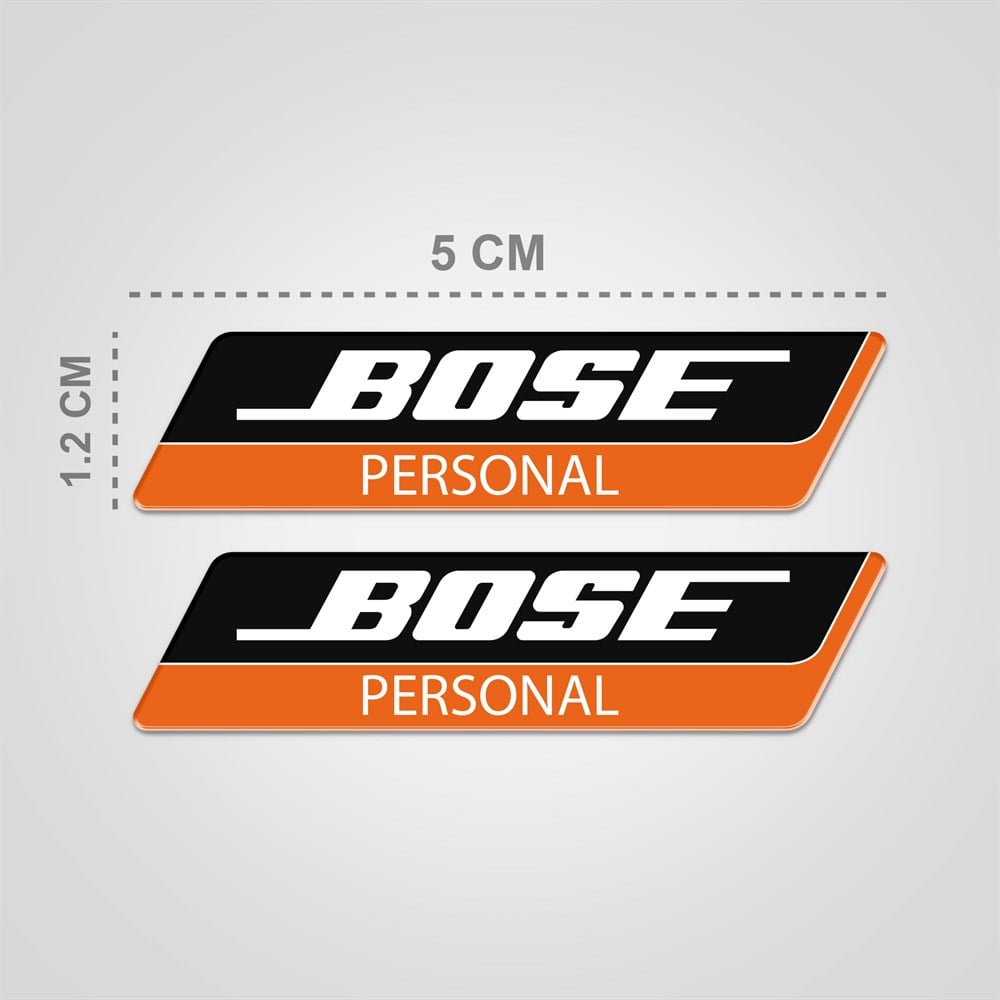 BOSE PERSONAL 3D STICKER 2 ADET