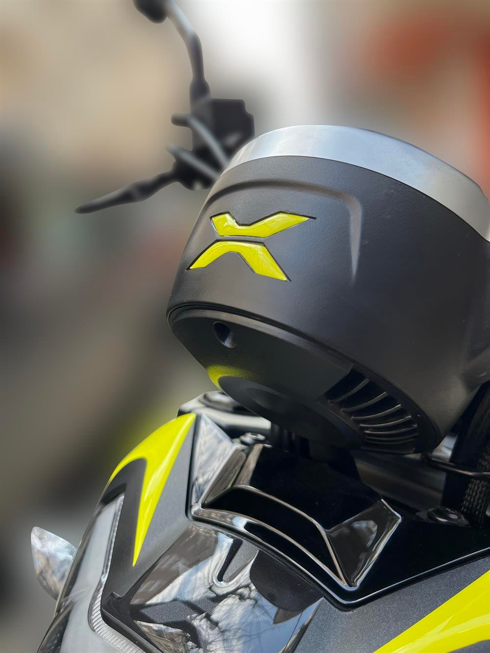 Cf moto 250 CL X Siyah Mavi Far Sticker Set