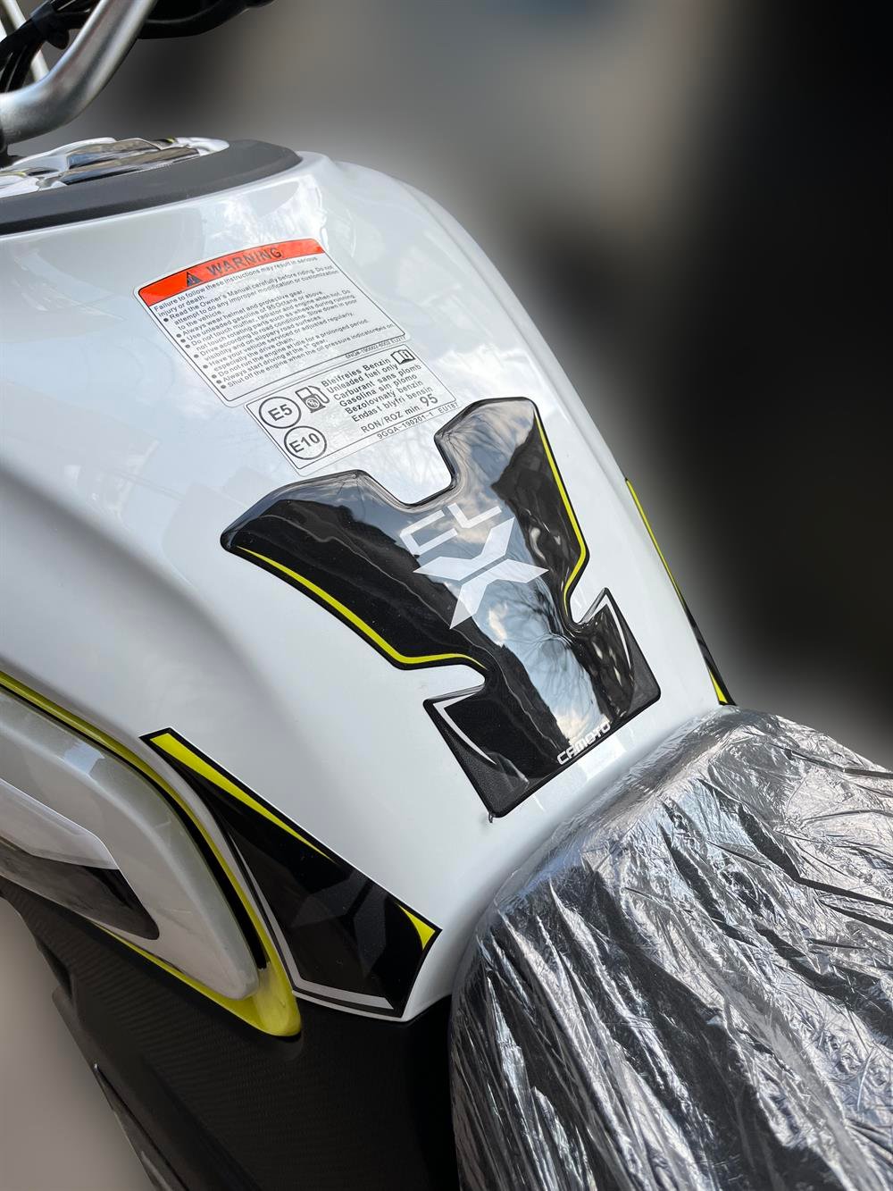 Cf moto 250 CL X Siyah Mavi Full Sticker Pad Koruyucu set clx