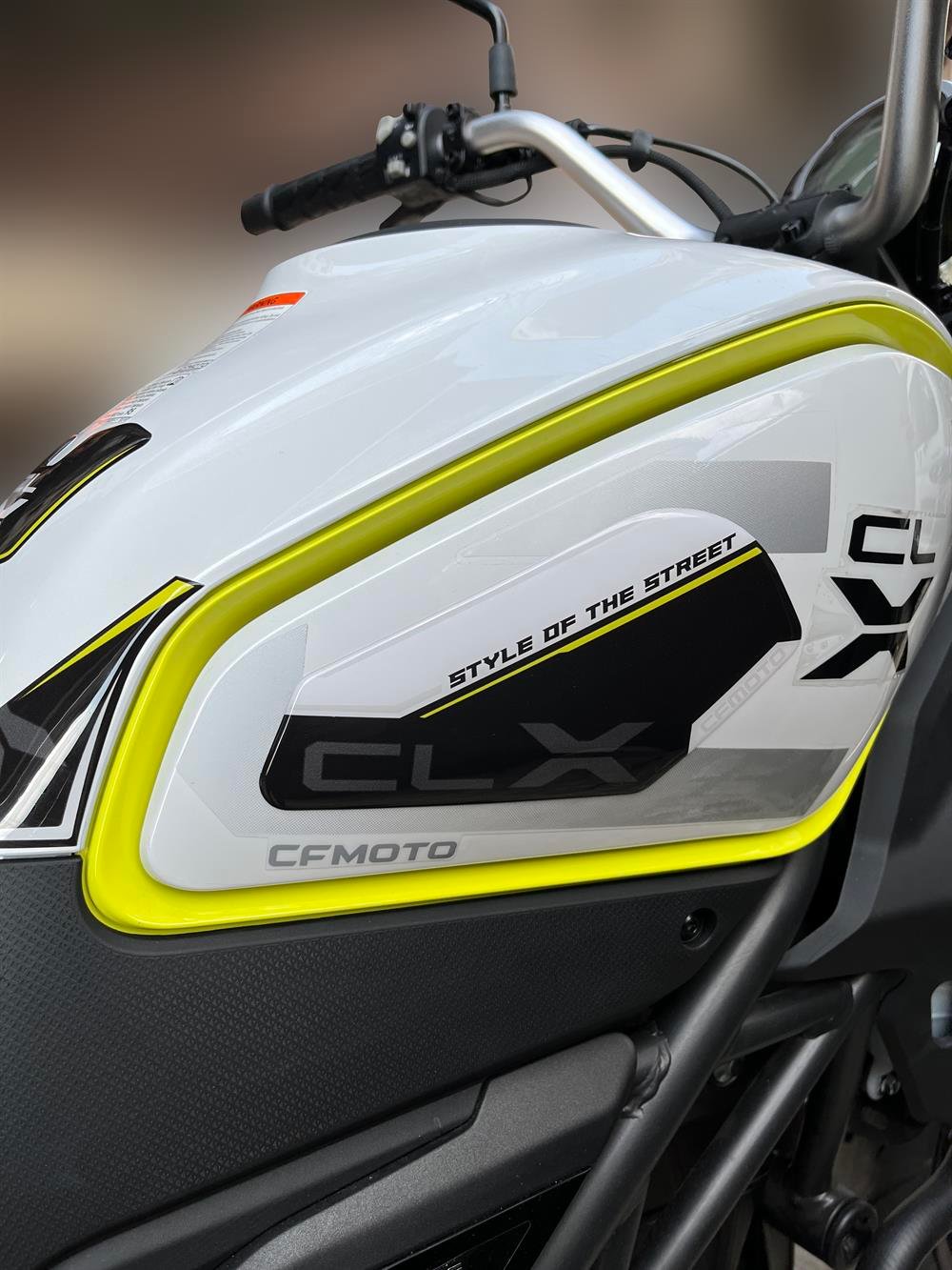 Cf moto 250 CL X Siyah Sarı Full Sticker Pad Koruyucu set clx