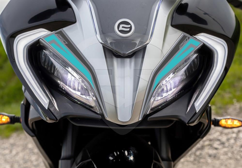 Cf moto 250 SR Far Kaşı Nardo Gri-Turkuaz