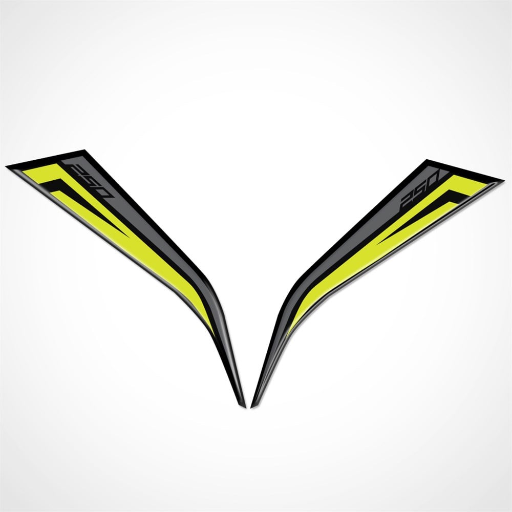 Cf moto 250 SR Far Kaşı Siyah-Neon Sarı