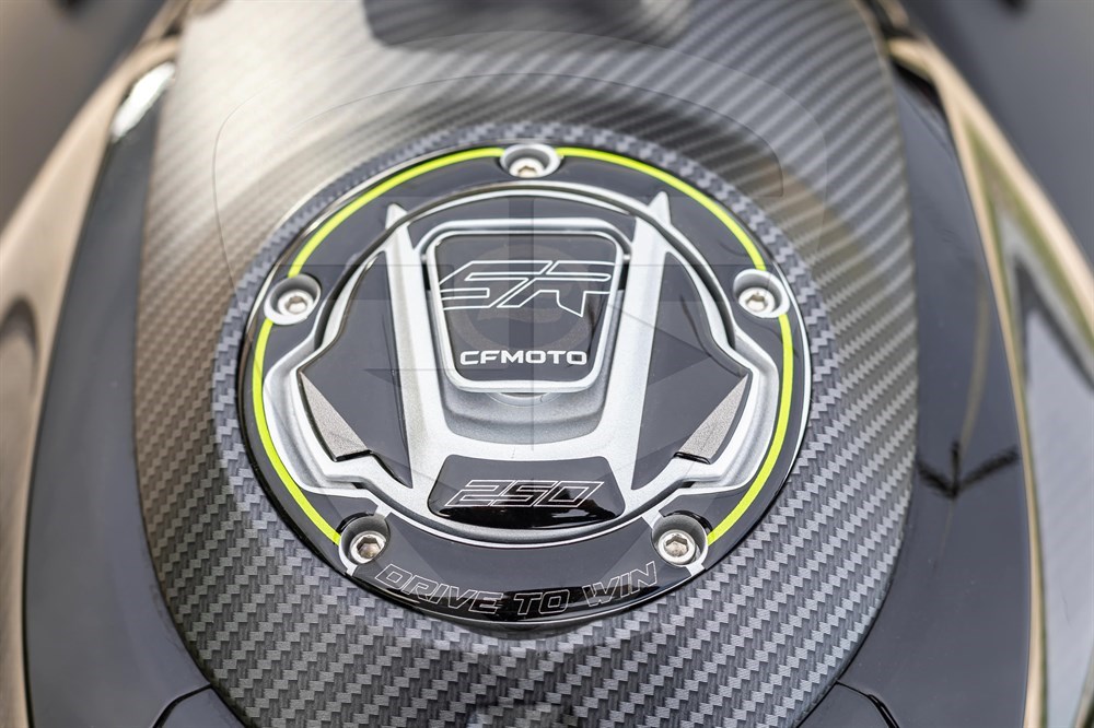 Cf moto 250 SR Full Sticker Pad Set Siyah-Neon Sarı