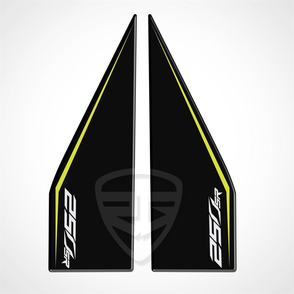 Cf moto 250 SR Kuyruk Pad Set Siyah-Neon Sarı