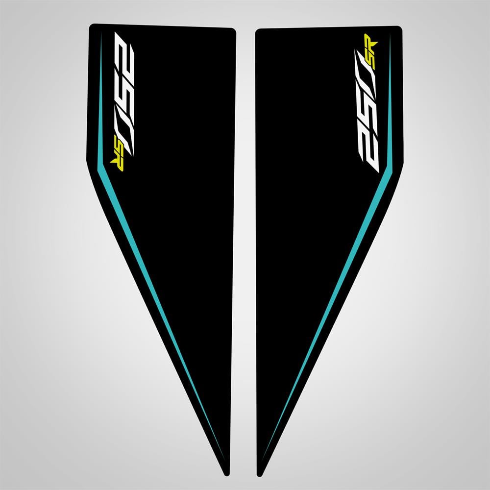 Cf moto 250 SR Kuyruk Siyah Turkuaz