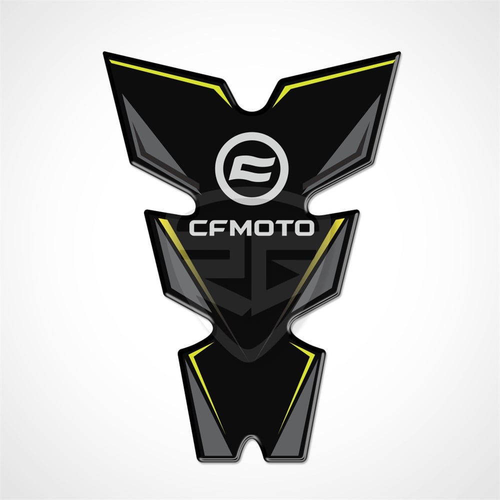 Cf moto 250 SR Tank Pad Siyah-Neon Sarı