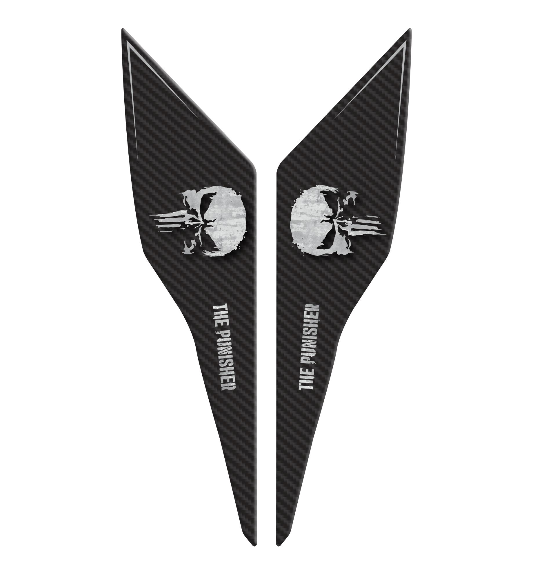 Cf Moto NK 250 2023 Uyumlu Kuyruk Pad Punisher Redline grafik