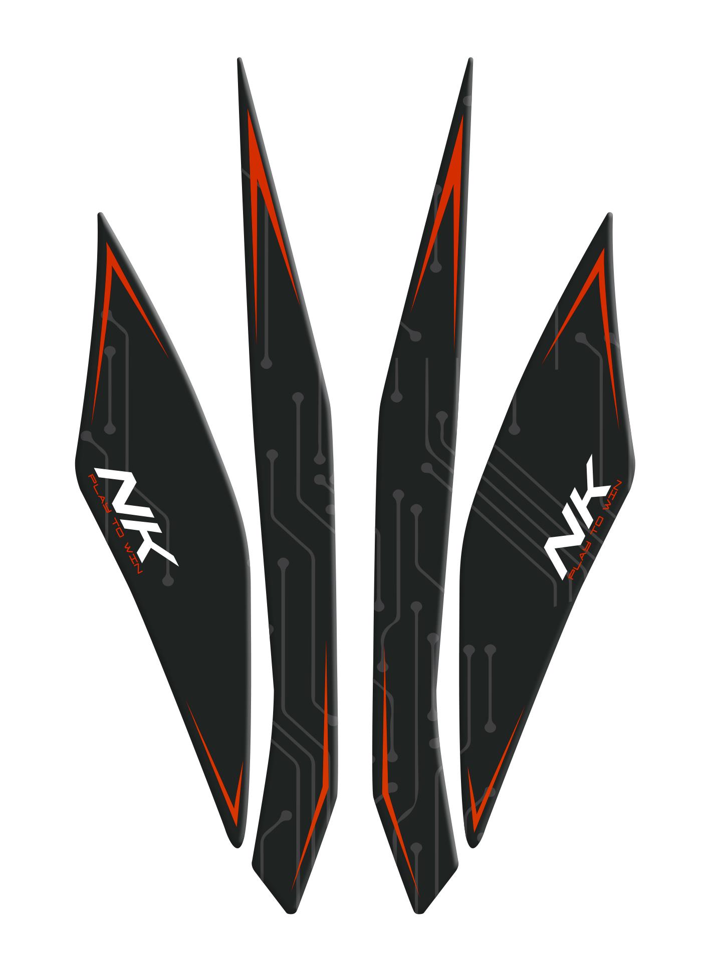 CFMOTO 2023 250 nk kırmızı kafa grenaj pad