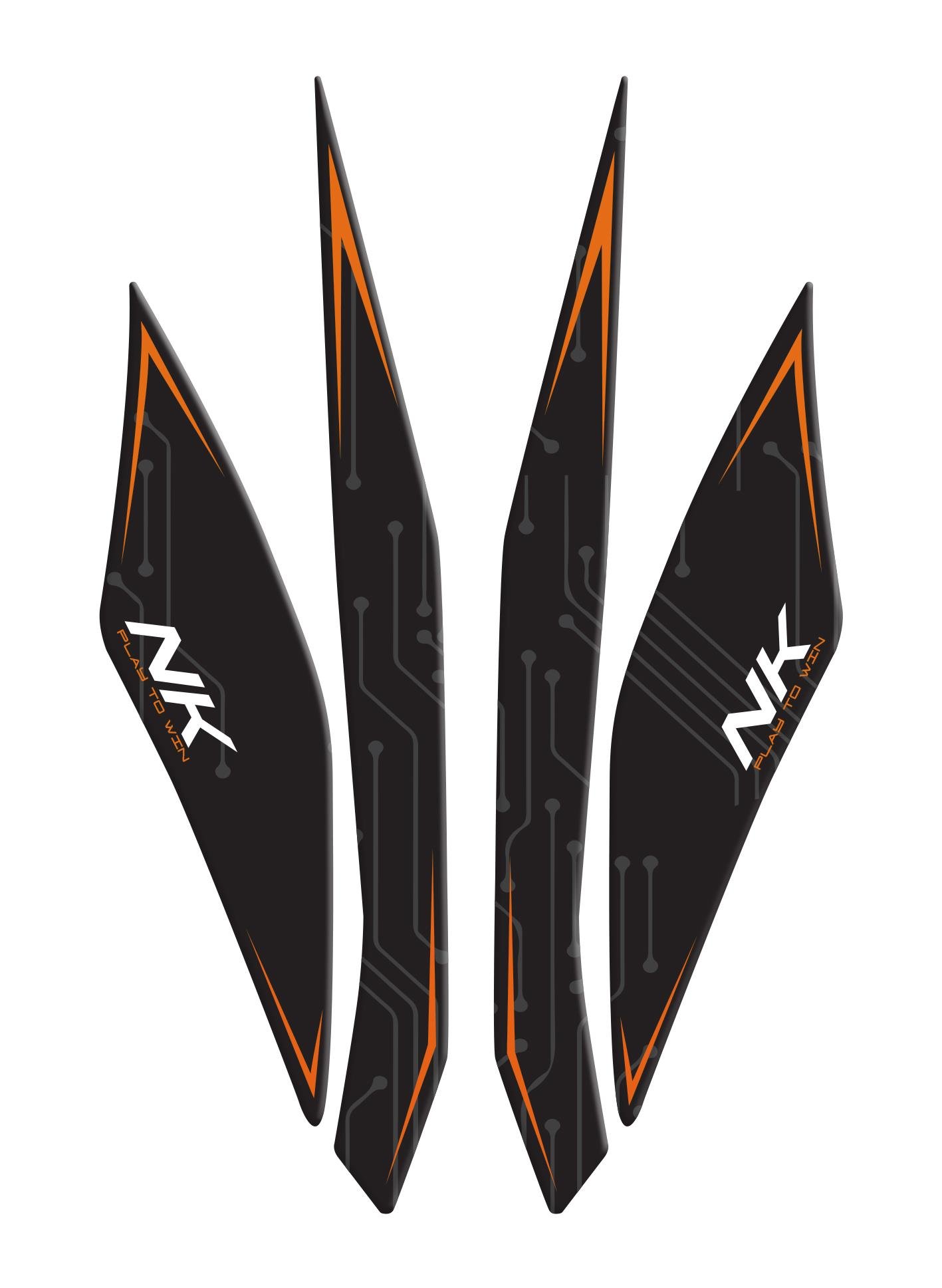 CFMOTO 2023 250 nk turuncu kafa grenaj pad