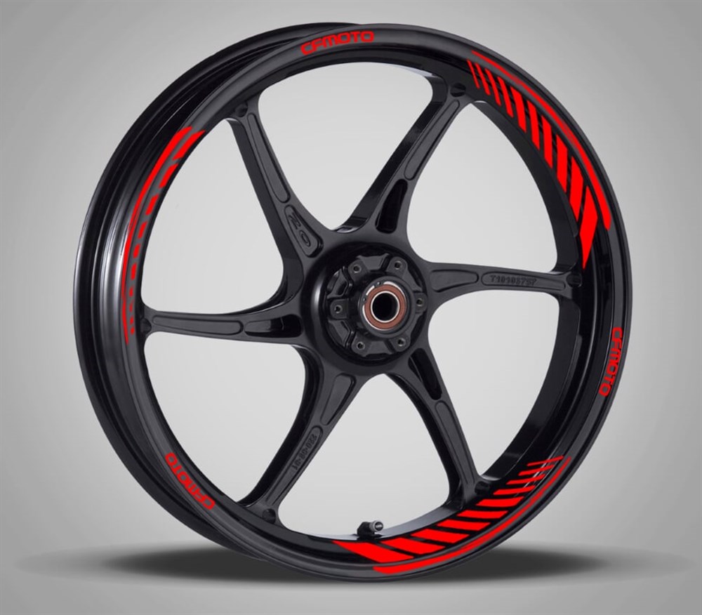 Cfmoto Full Kırmızı Jant Şerit Takımı