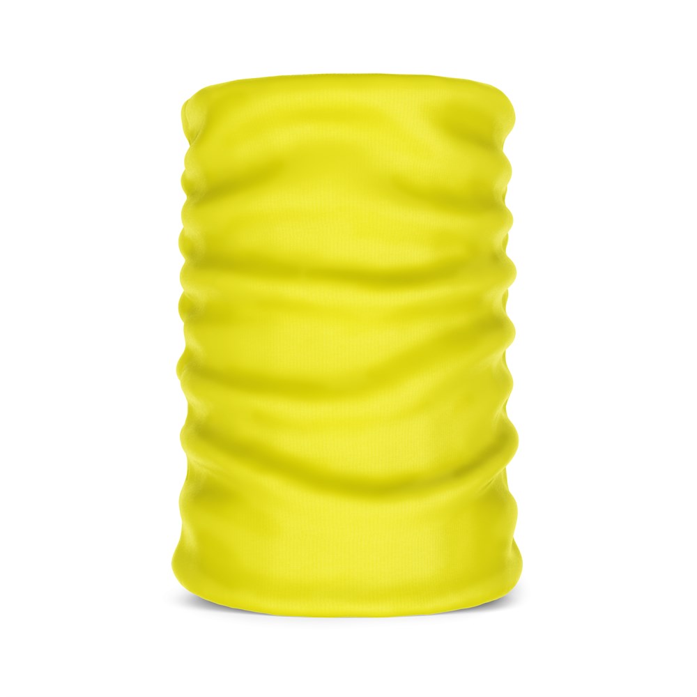 Civciv Sarısı Düz Renk Kadın Bandana Saç Bandı Toka Boyunluk