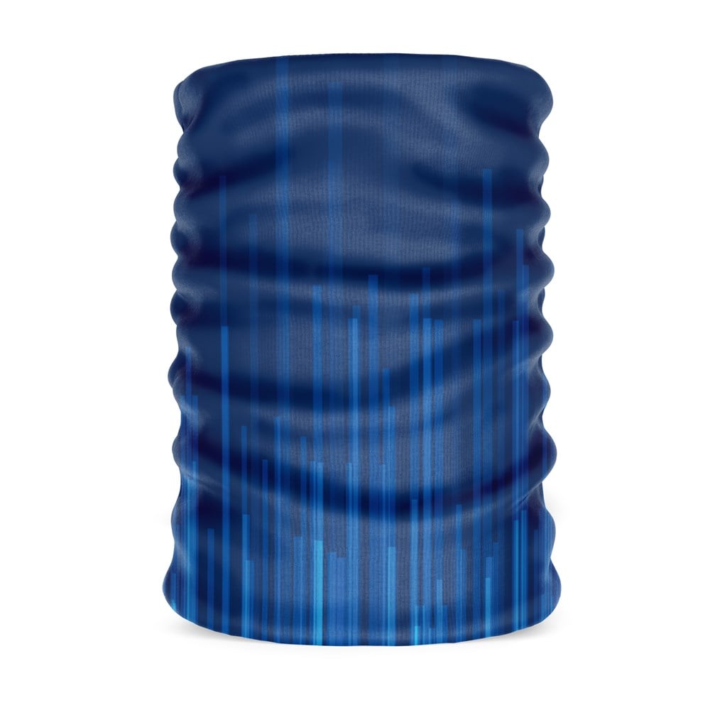 Çizgili Gradient Kadın Bandana Saç Bandı Toka Boyunluk