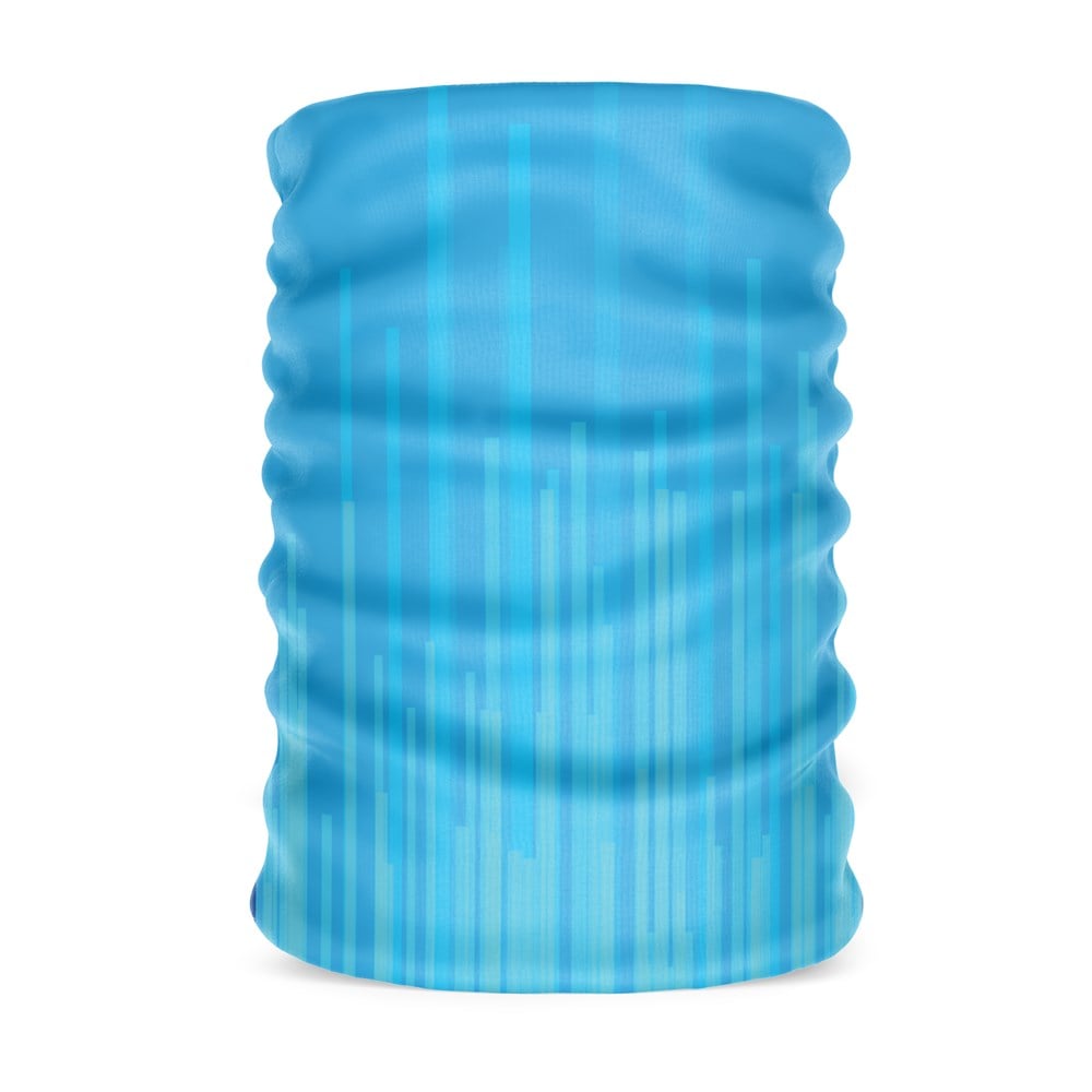 Çizgili Gradient Kadın Bandana Saç Bandı Toka Boyunluk