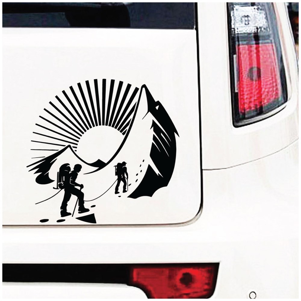 Dağ Tırmanışı Sticker