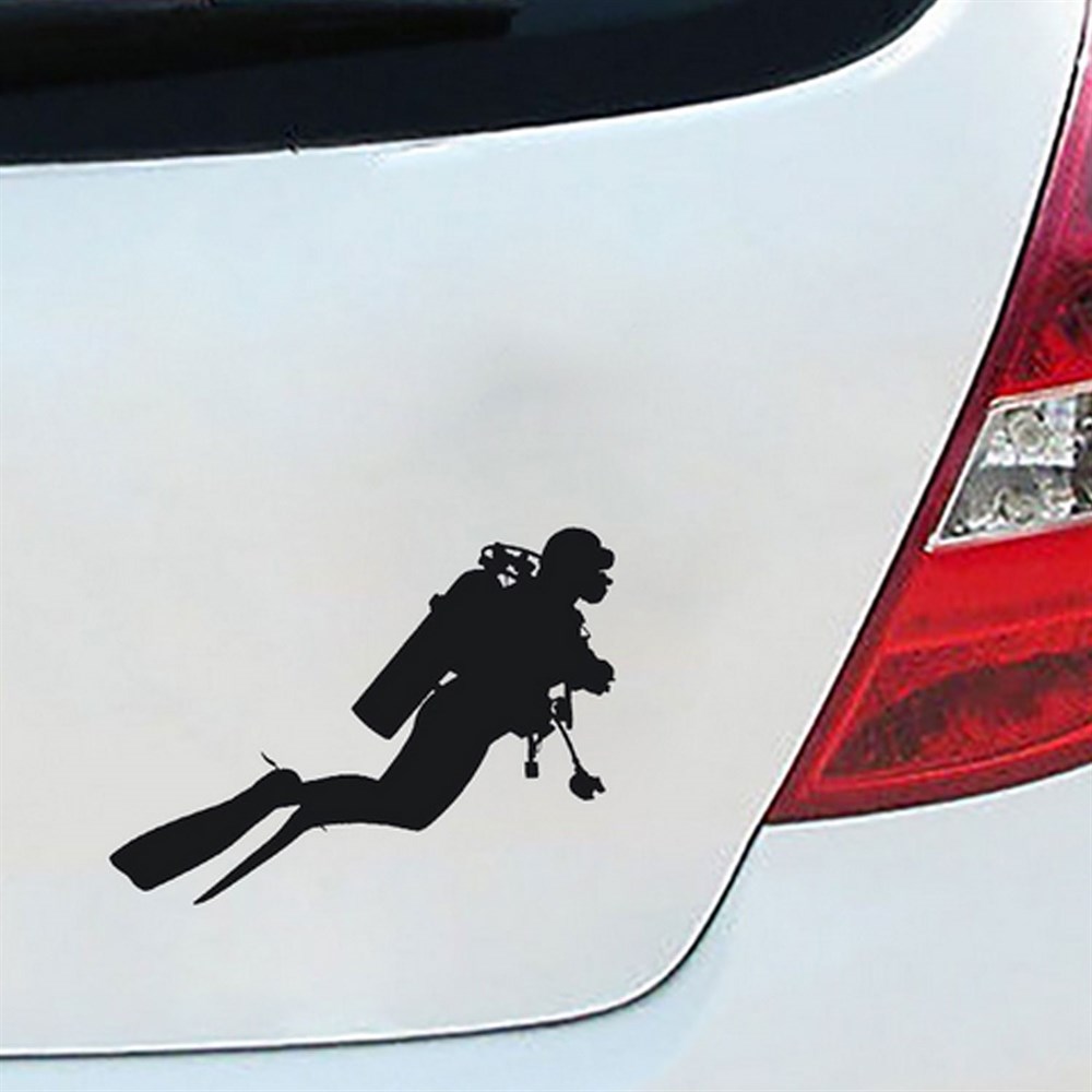 Dalgıç Sticker Sticker