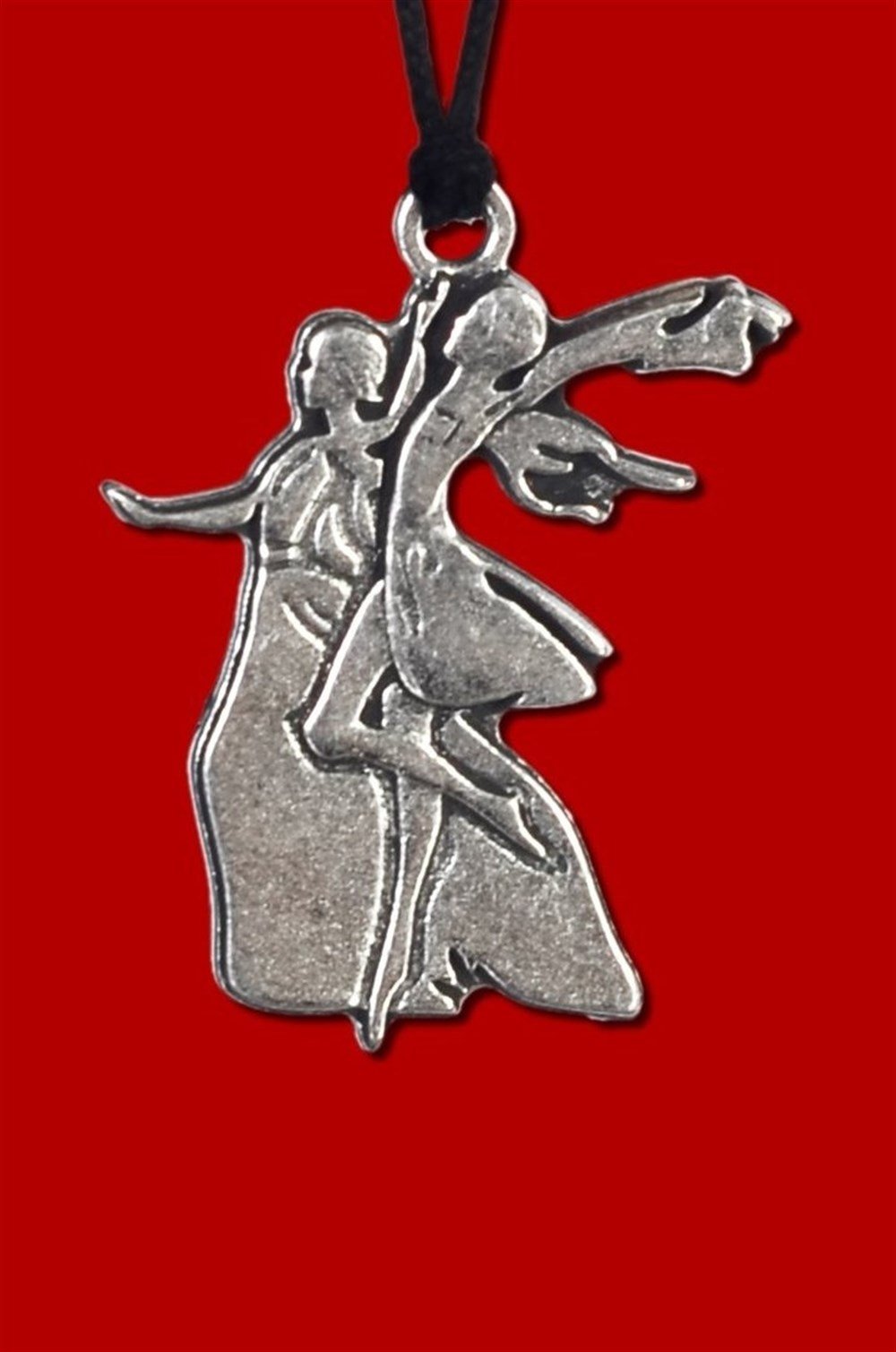 Dans Eden Çift Kolye