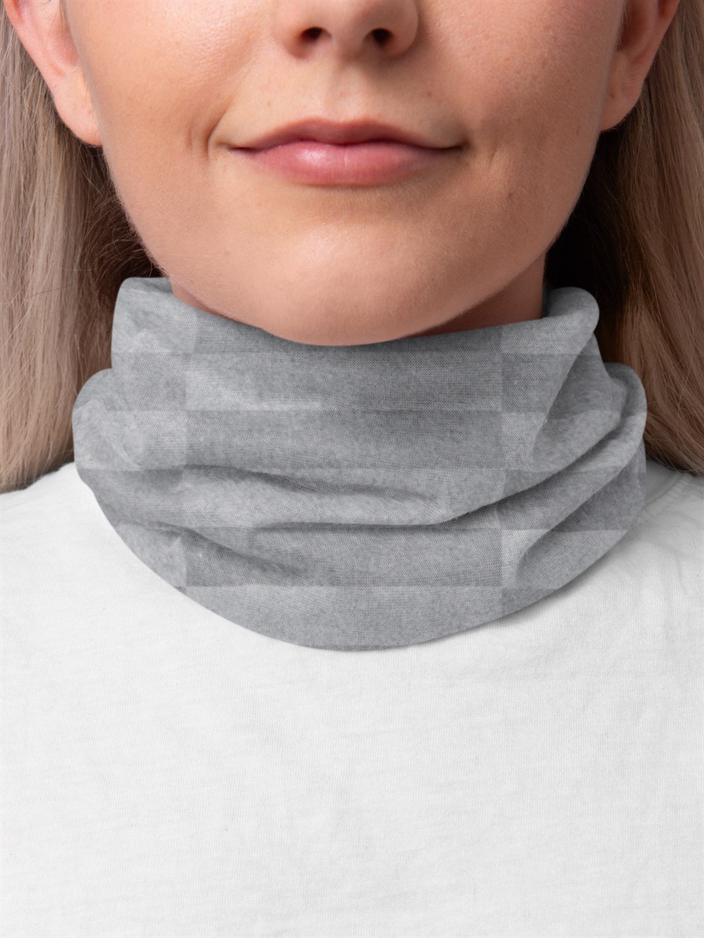 Dokuma Desen Kadın Bandana Saç Bandı Toka Boyunluk