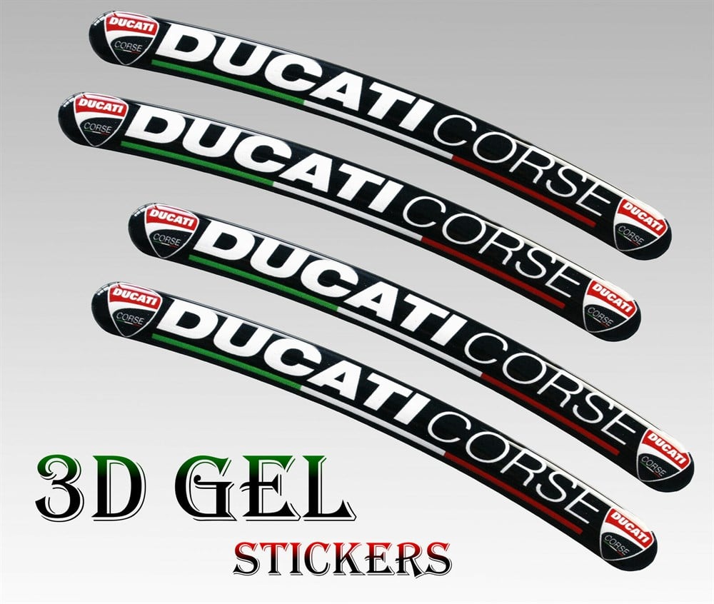 Ducatı Özel 3D Jant Şerit 16 adet