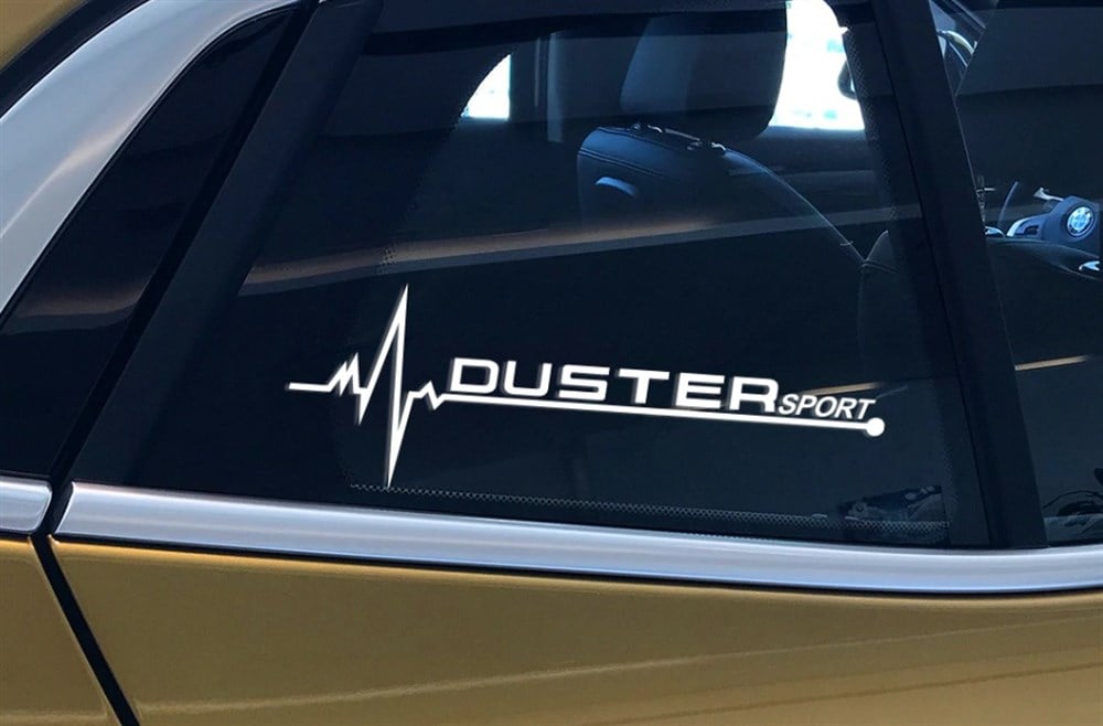 Duster Sport Oto Sticker 2 Adet