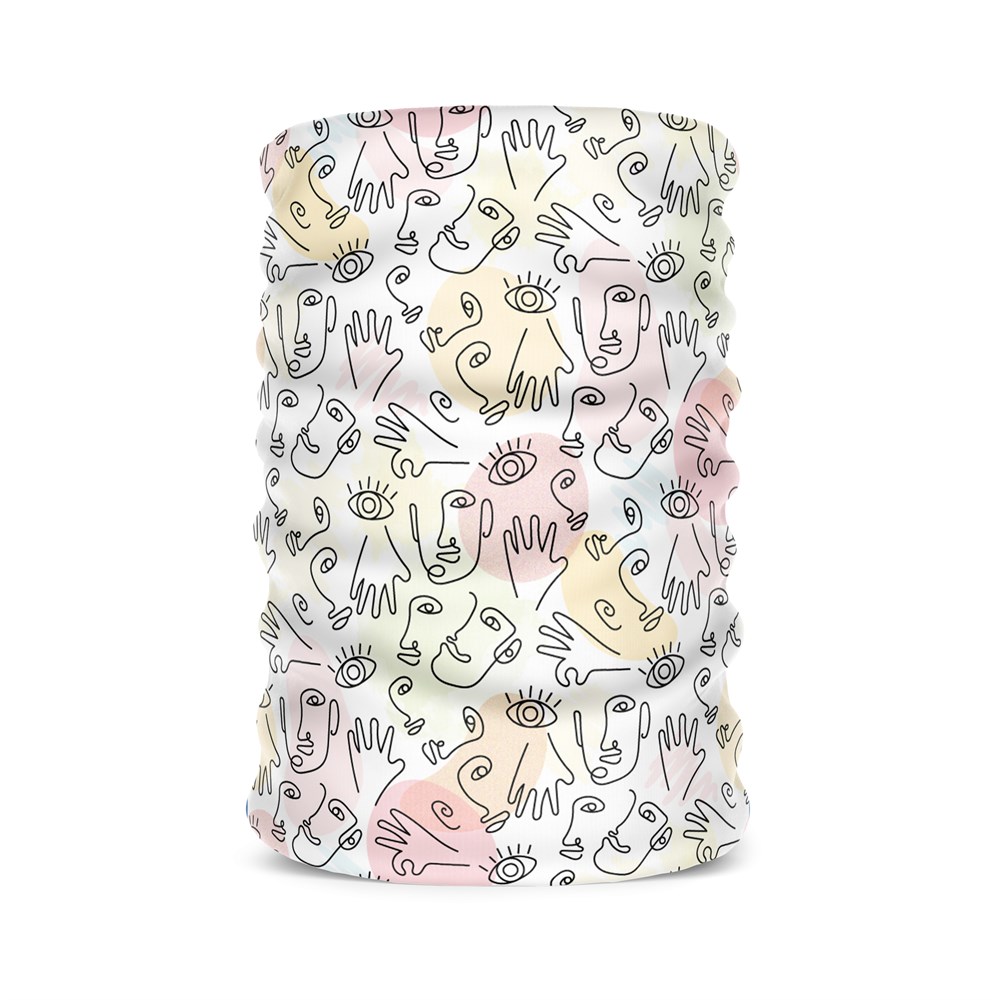 Effect Kadın Bandana Saç Bandı Toka Boyunluk