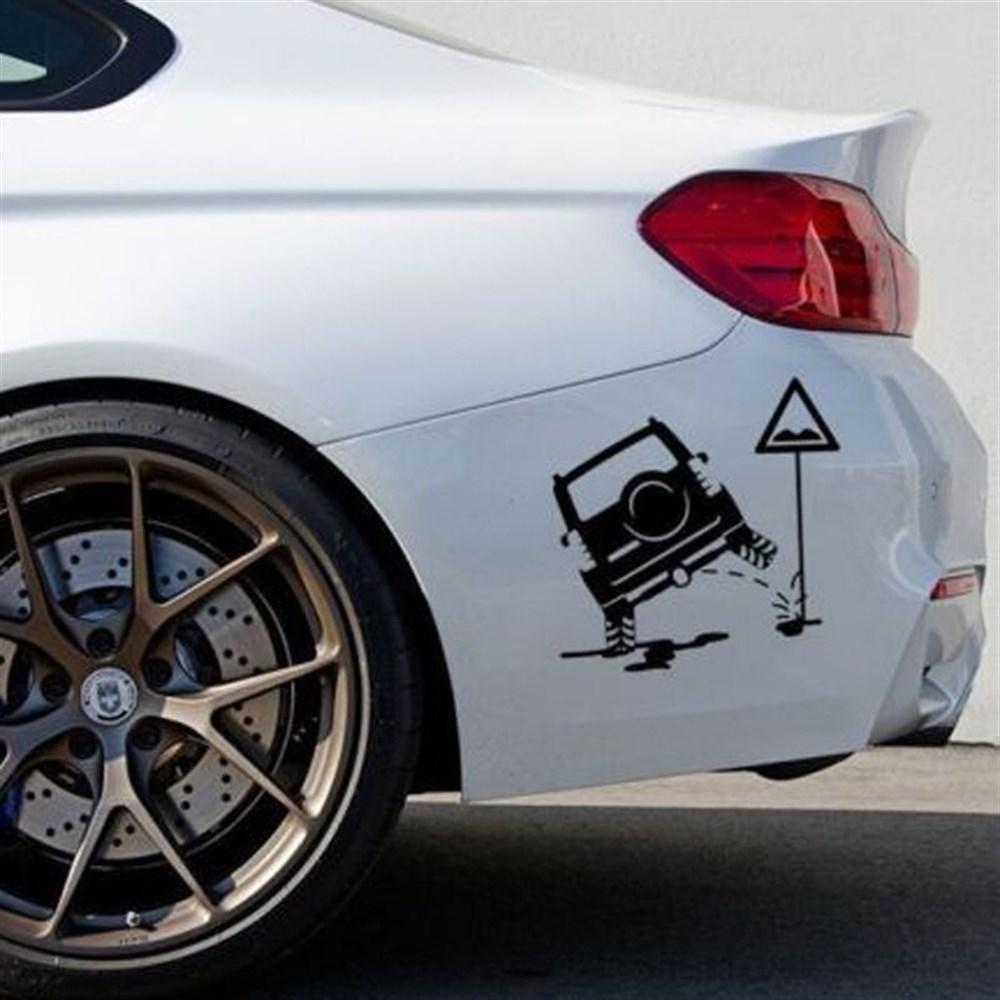 Eğlenceli Oto Sticker