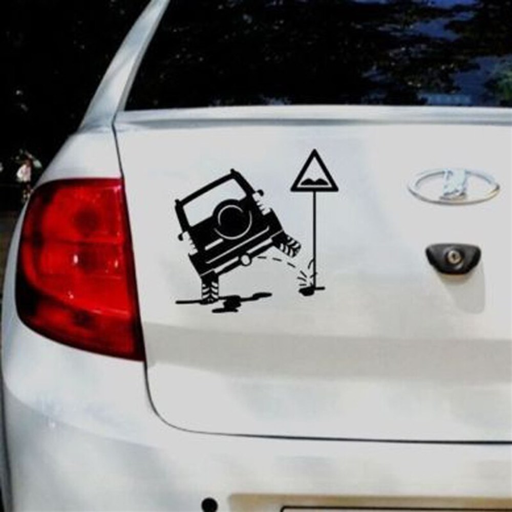 Eğlenceli Oto Sticker