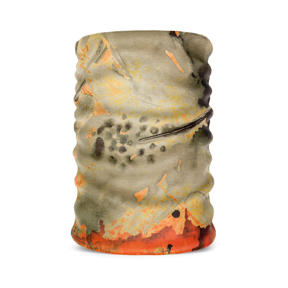 Eşarp Desenli Kadın Bandana Saç Bandı Toka Boyunluk