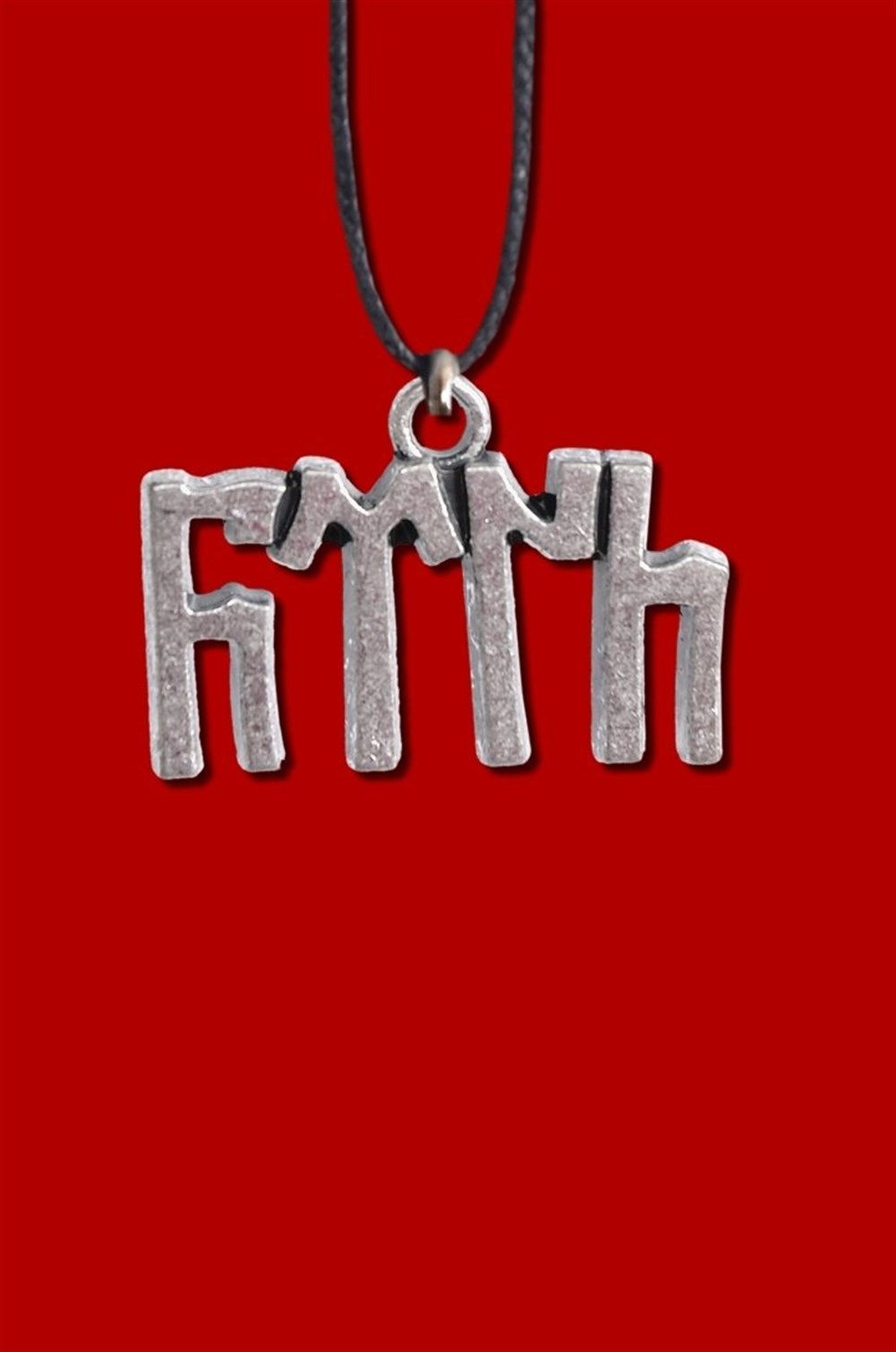 Eski Türkçe Göktürk Alfabesi İsimli Kolye