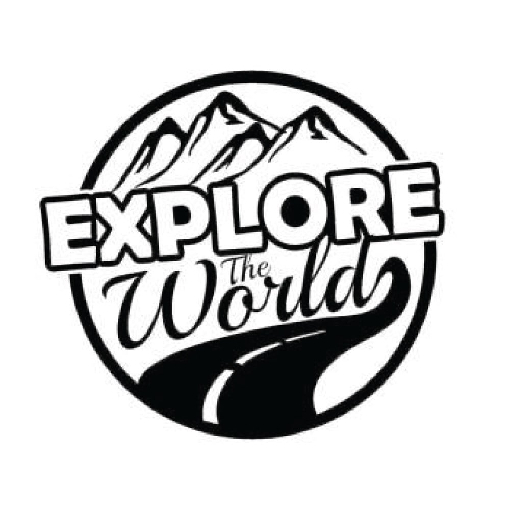 Explore The World Sticker