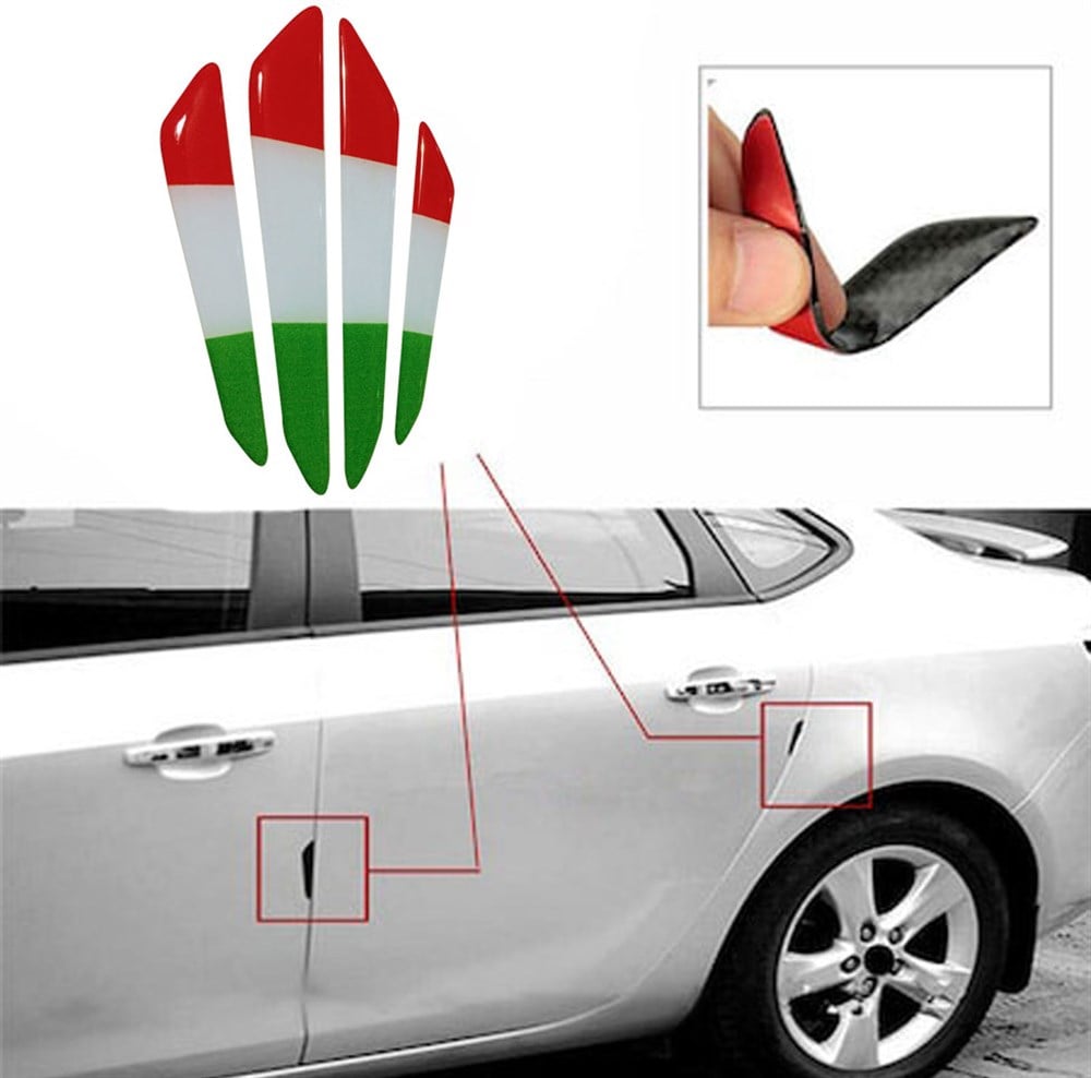 Ferrari Araba Yan Kapı Koruma Sticker Yapıştırma Şerit Bant