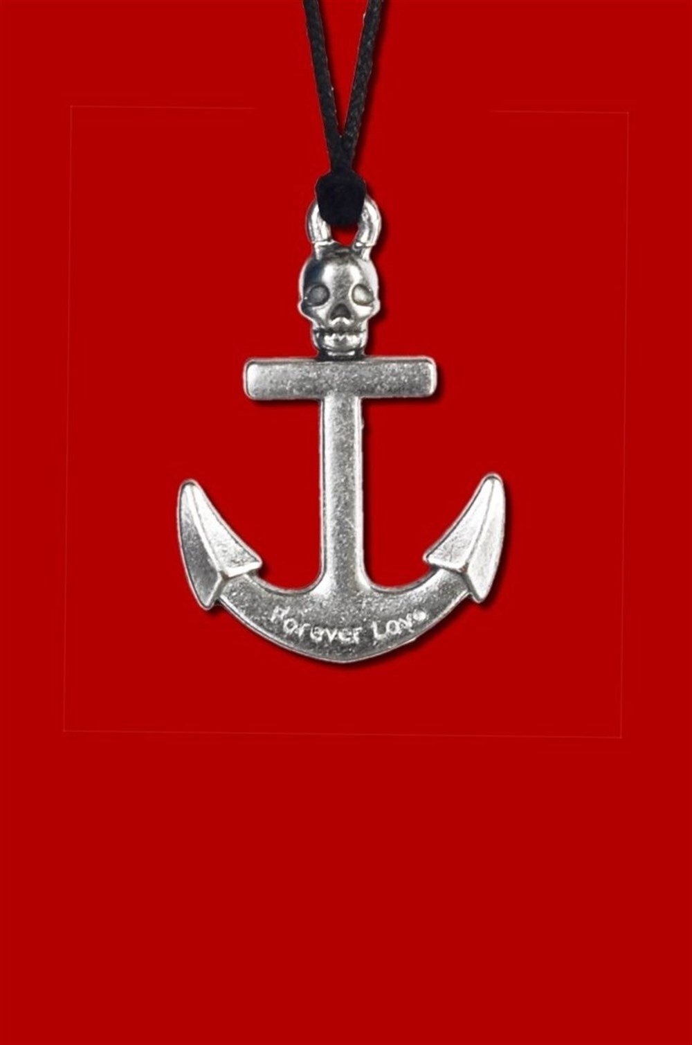 Forever Love Gemici Çapası Kolye