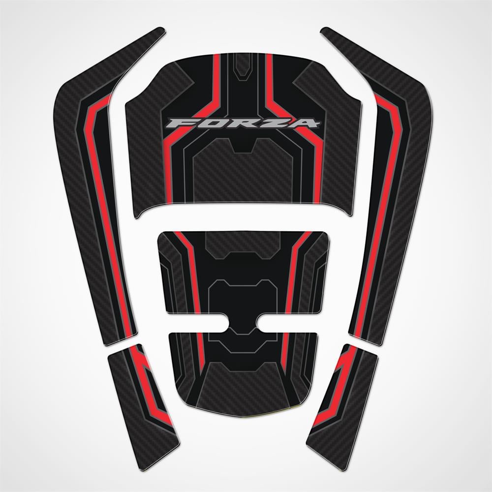 Forza 250 2018-2023 Uyumlu Tank Pad Kırmızı Renk 