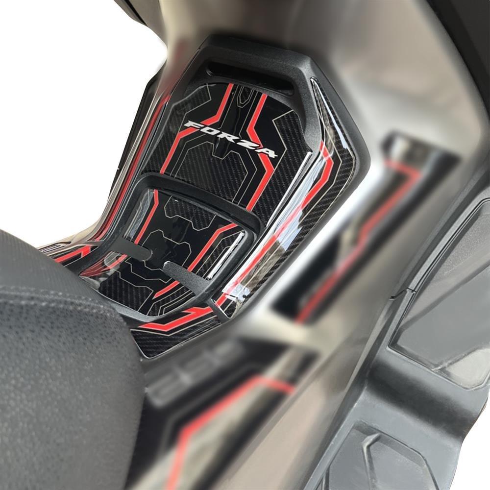 Forza Kırmızı Yan Pad ve Tank Pad 2018-2025 Koruyucu Sticker Redlinegrafik