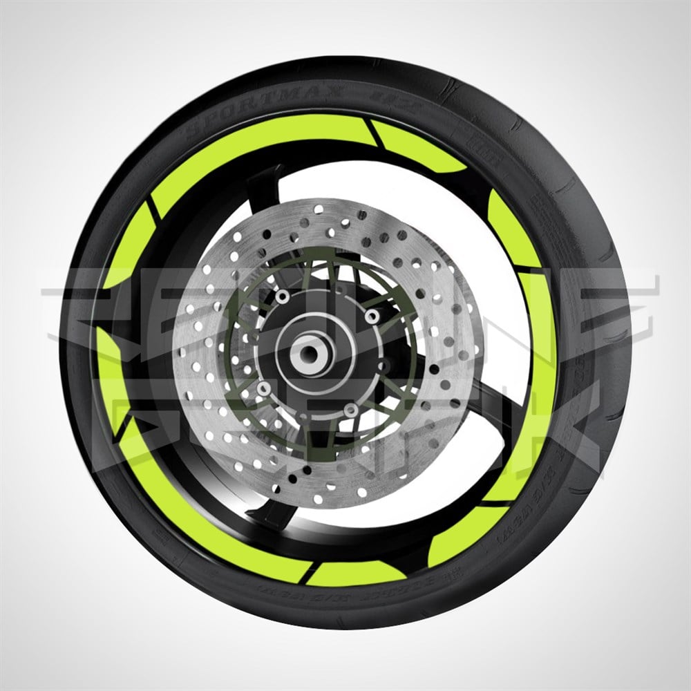 FOSFORLU REFLEKTİF JANT ŞERİDİ DÜZ FLORASAN SARISI