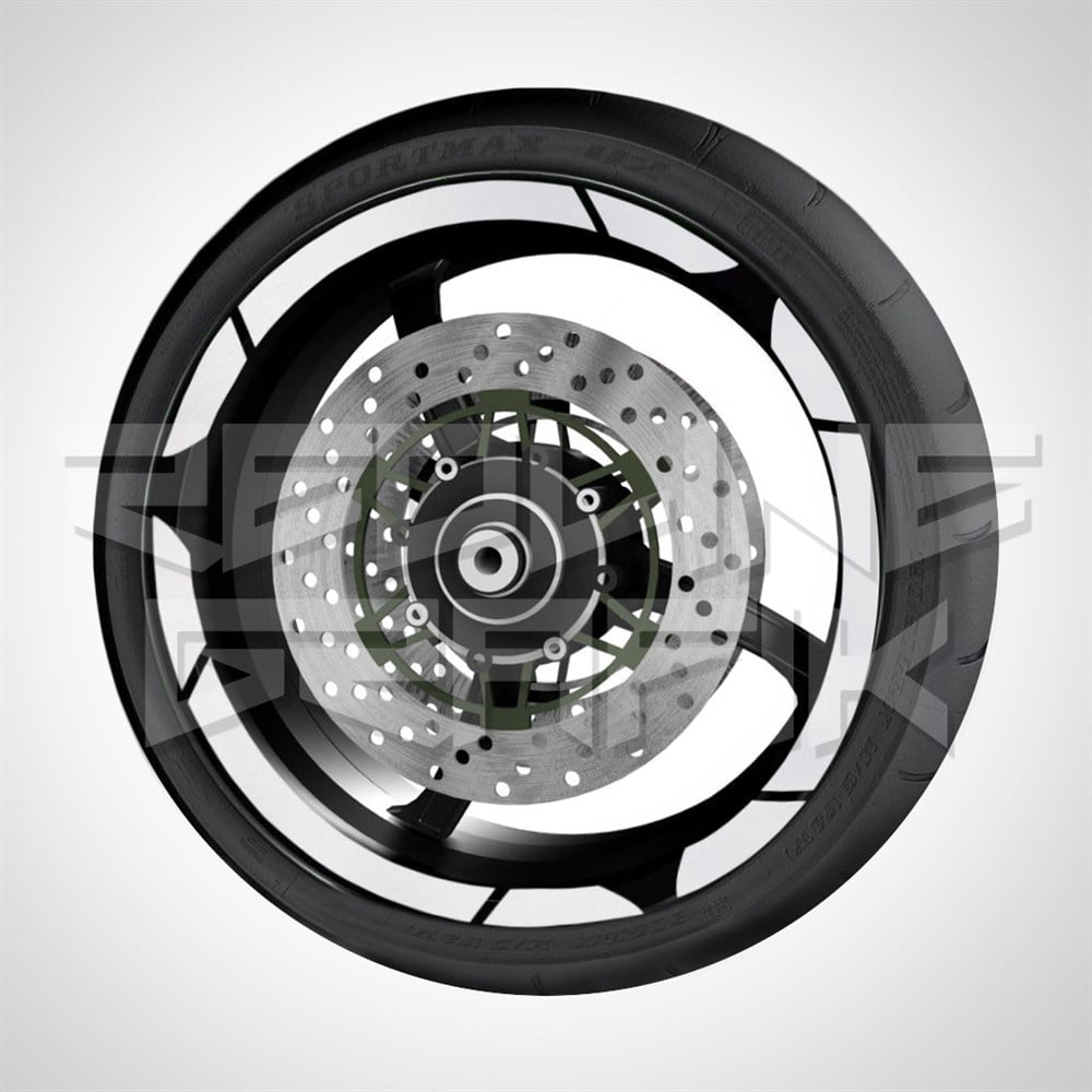 FOSFORLU REFLEKTİF JANT ŞERİDİ GÜMÜŞ BEYAZ