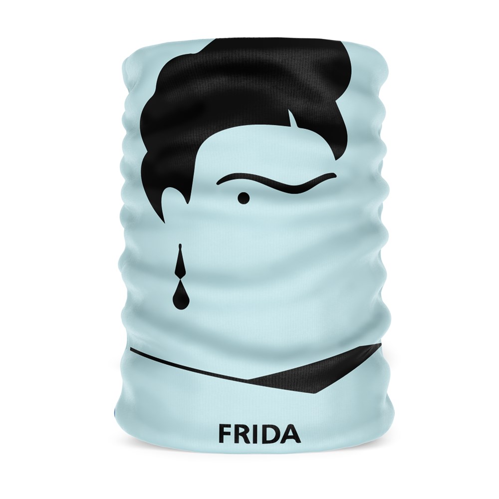 Frida Kahlo Kadın Bandana Saç Bandı Toka Boyunluk