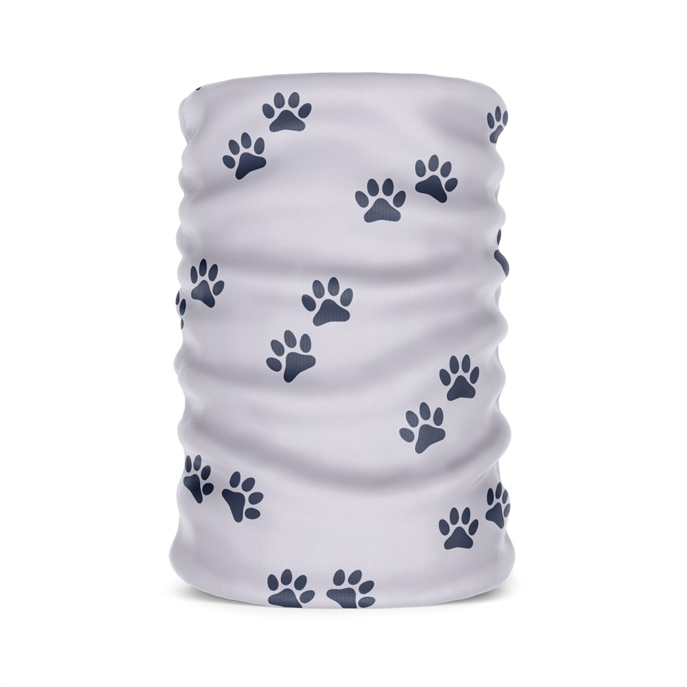 Gri Pati Desen Kadın Bandana Saç Bandı Toka Boyunluk