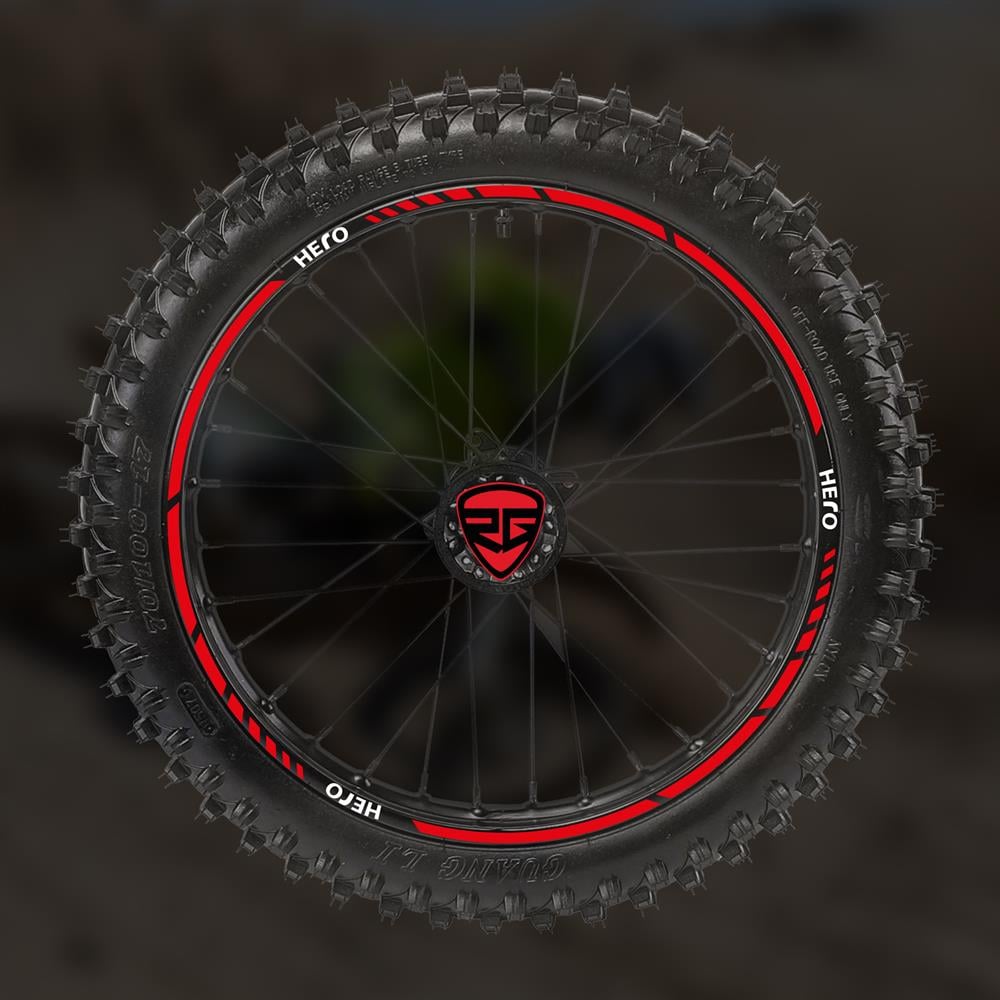 Hero X pulse 200 - 200 T- 4V kırmızı jant şerit