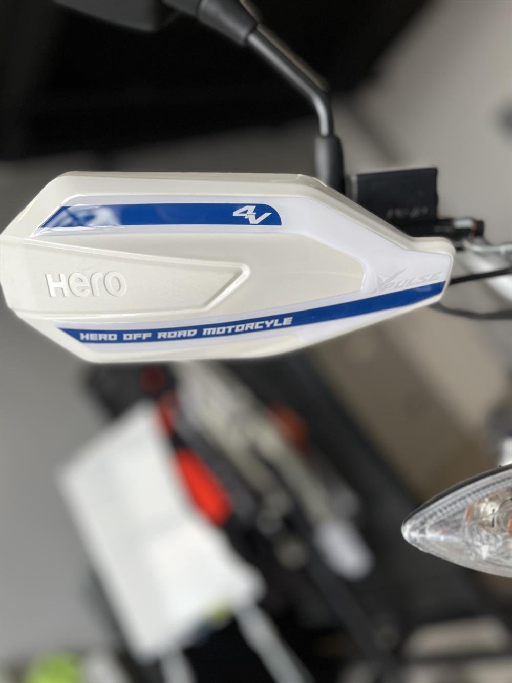 Hero Xpulse Beyaz Mavi Full Tank Pad Set 3D Sticker