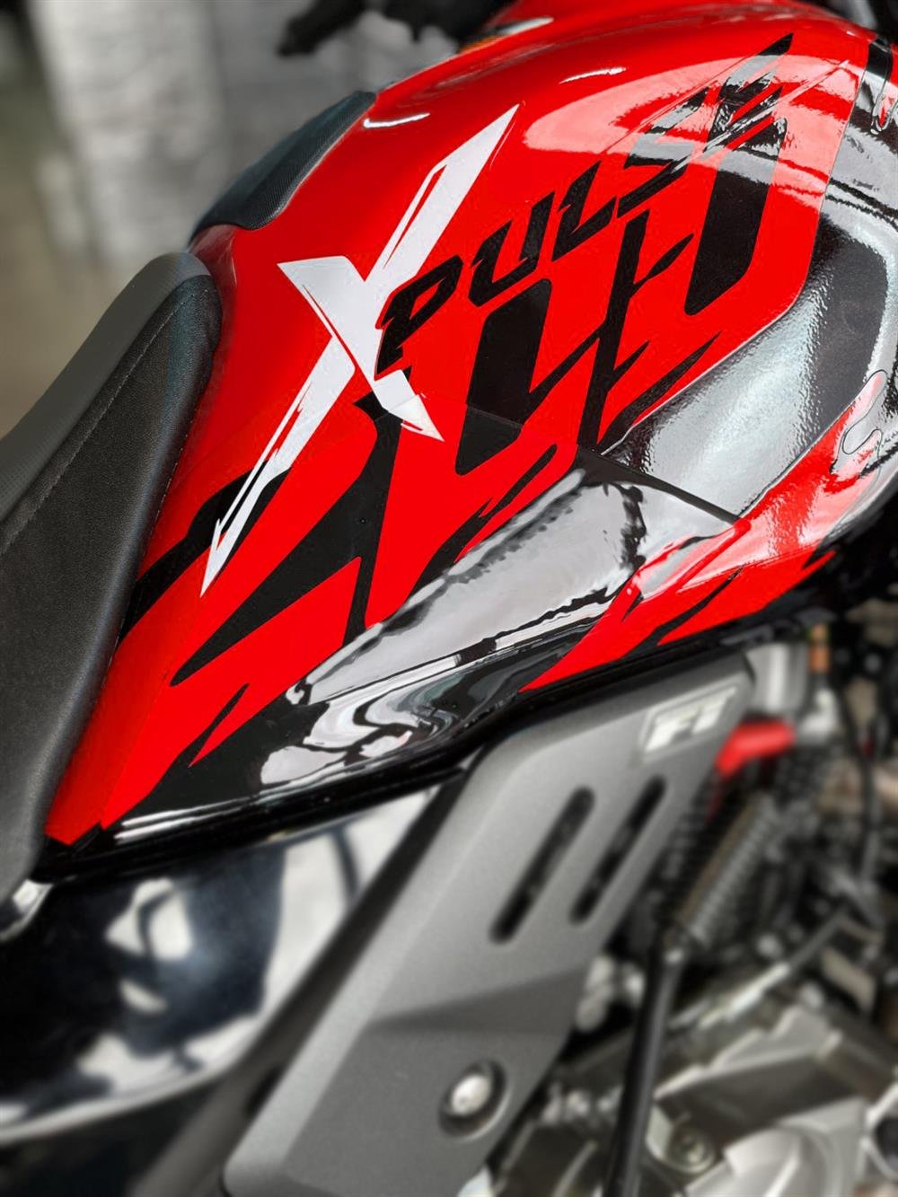 Hero Xpulse Kırmızı Full Tank Pad Set 3D Stıcker