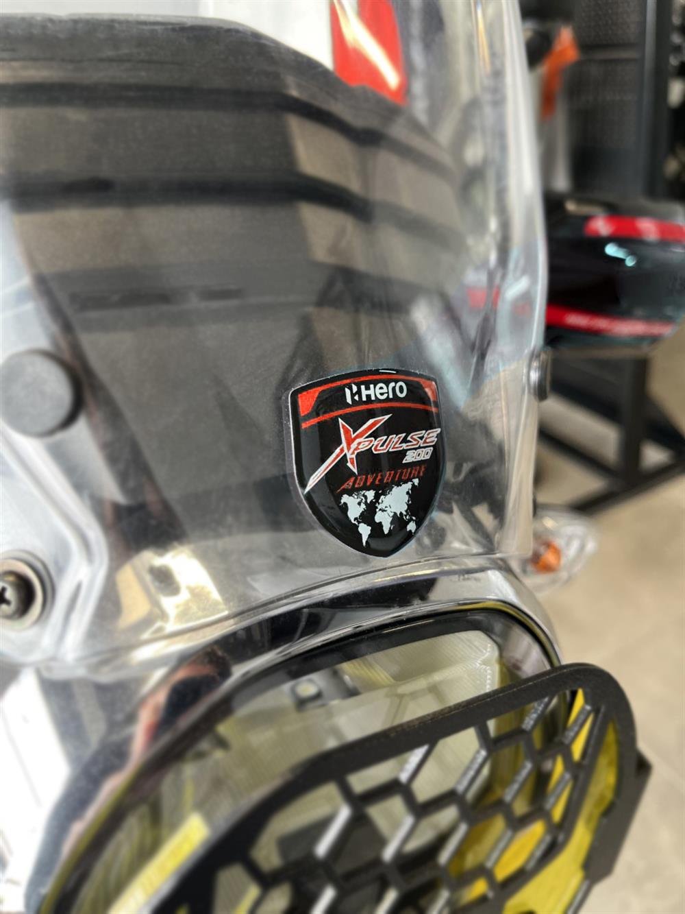 Hero Xpulse Kırmızı Full Tank Pad Set 3D Stıcker