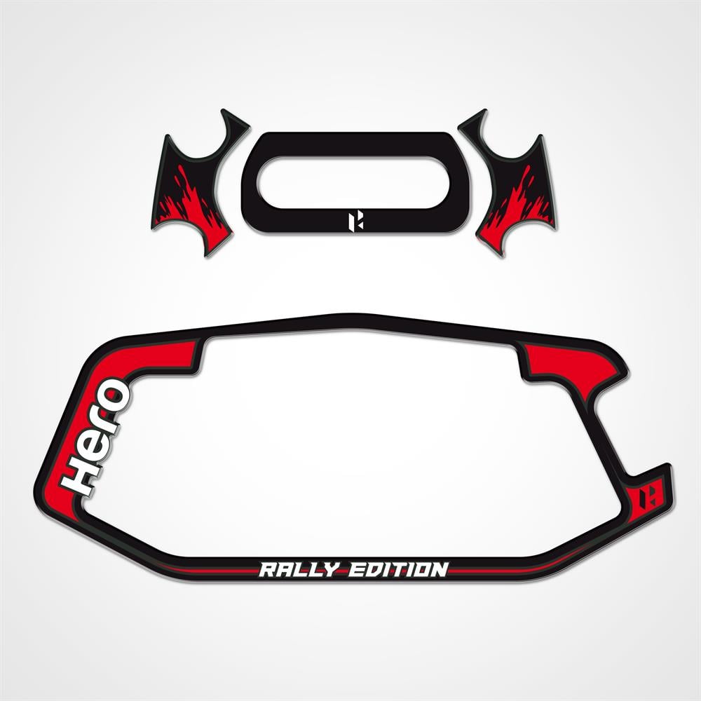 Hero Xpulse Kırmızı Gidon ve Gösterge Pad Sticker